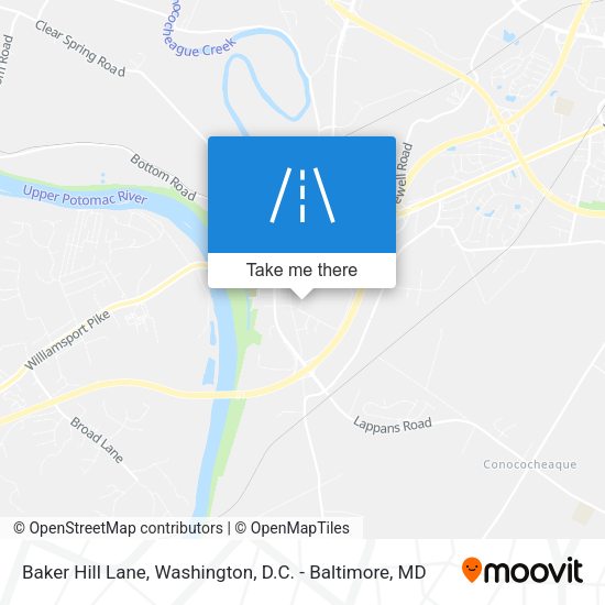 Mapa de Baker Hill Lane