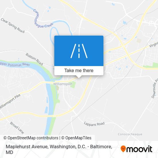 Mapa de Maplehurst Avenue