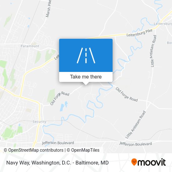 Mapa de Navy Way