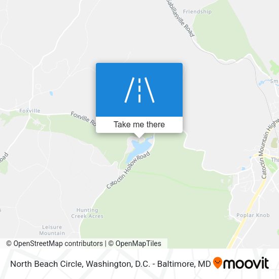 Mapa de North Beach Circle