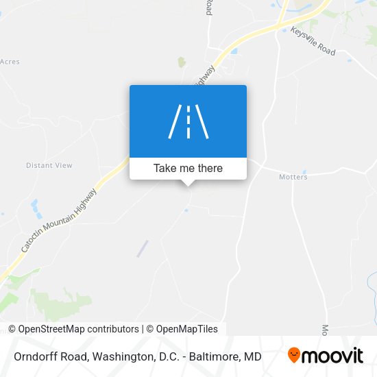 Mapa de Orndorff Road