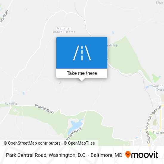Mapa de Park Central Road