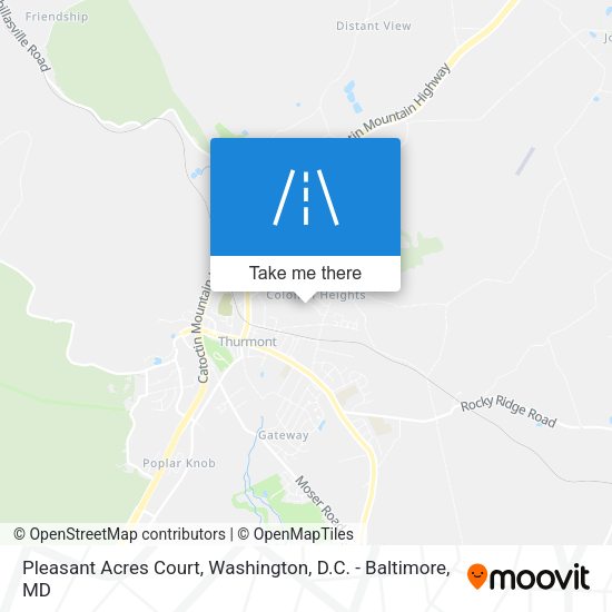 Pleasant Acres Court map