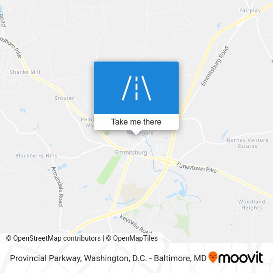 Mapa de Provincial Parkway