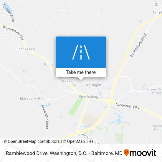 Ramblewood Drive map