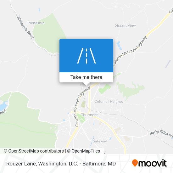 Rouzer Lane map
