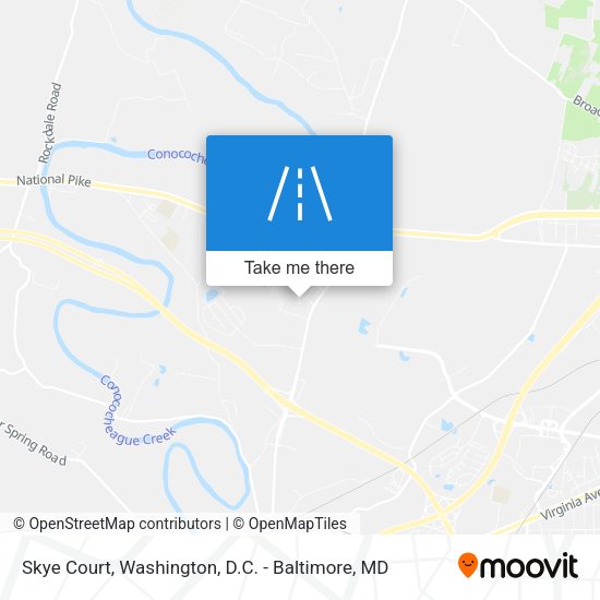 Skye Court map