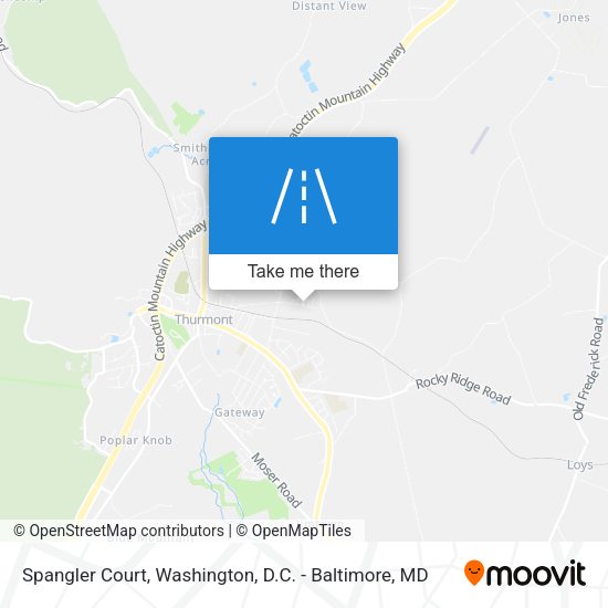 Spangler Court map