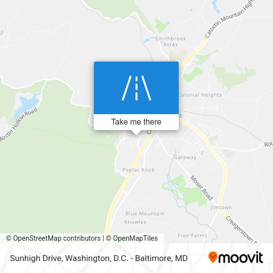 Mapa de Sunhigh Drive