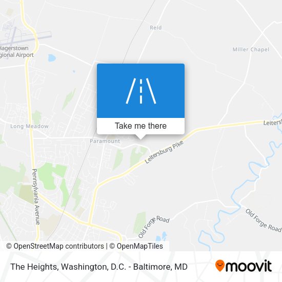The Heights map