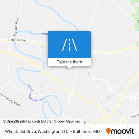 Wheatfield Drive map