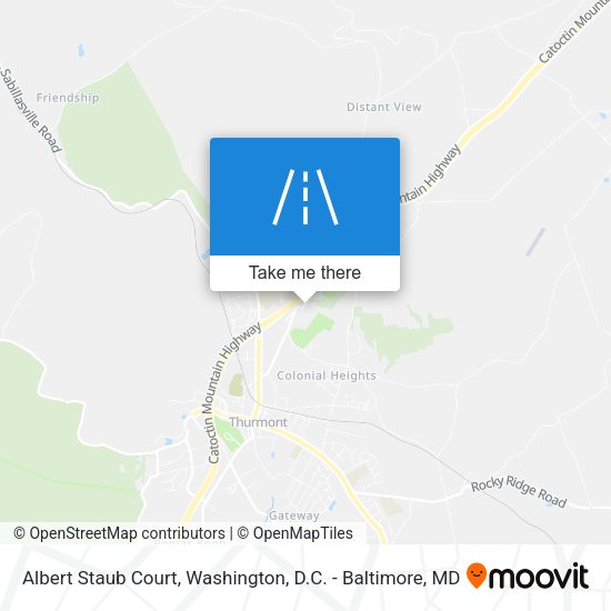 Mapa de Albert Staub Court