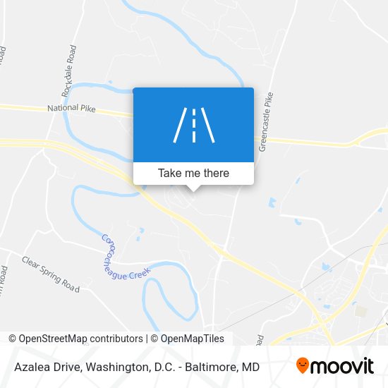 Azalea Drive map