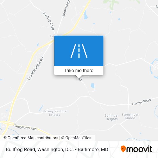 Bullfrog Road map