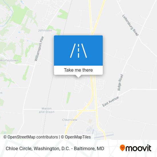 Chloe Circle map