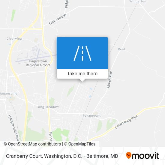Cranberry Court map
