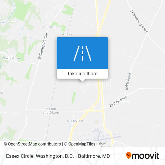 Essex Circle map