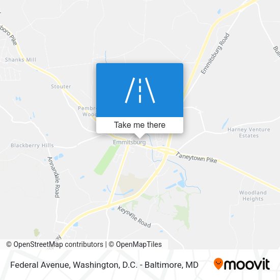 Federal Avenue map