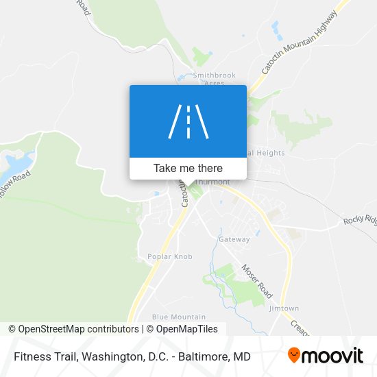 Mapa de Fitness Trail