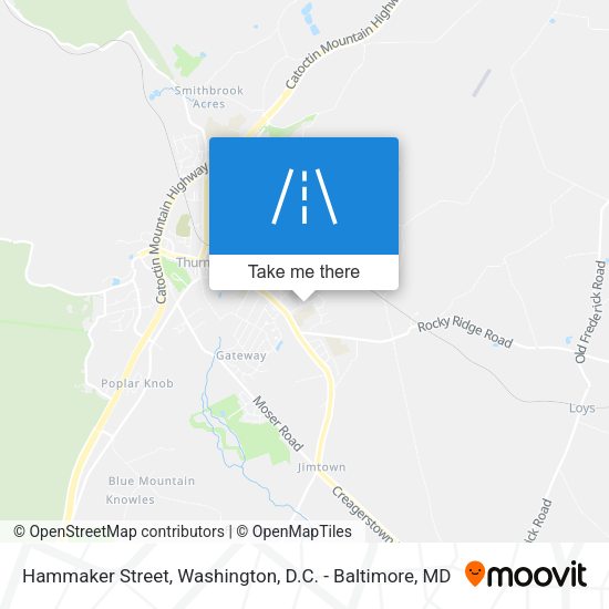 Hammaker Street map