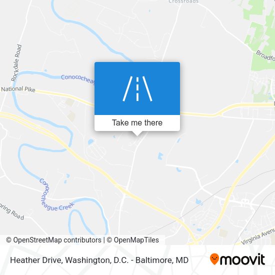 Mapa de Heather Drive