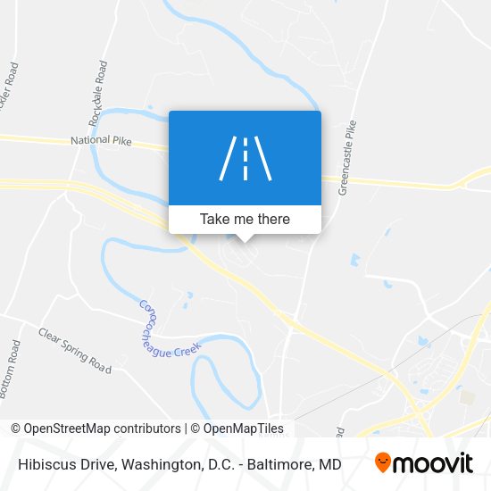 Hibiscus Drive map
