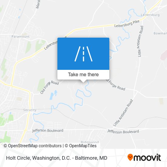 Holt Circle map