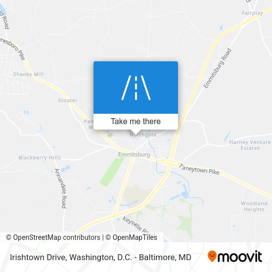 Irishtown Drive map
