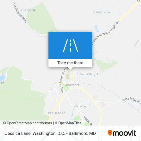 Mapa de Jessica Lane