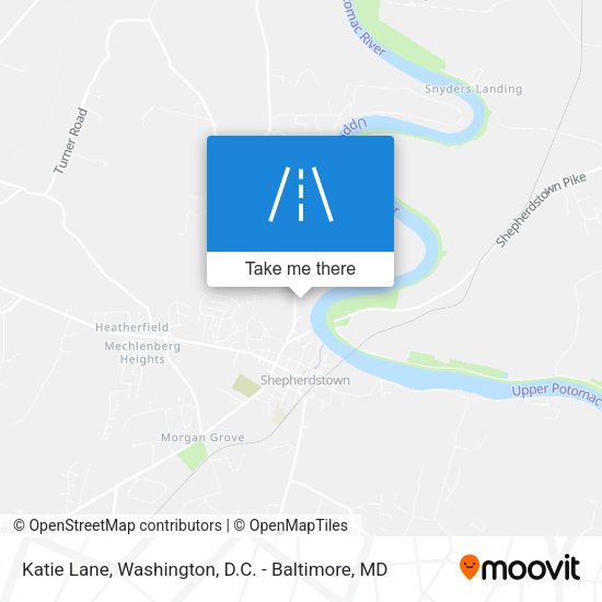 Mapa de Katie Lane