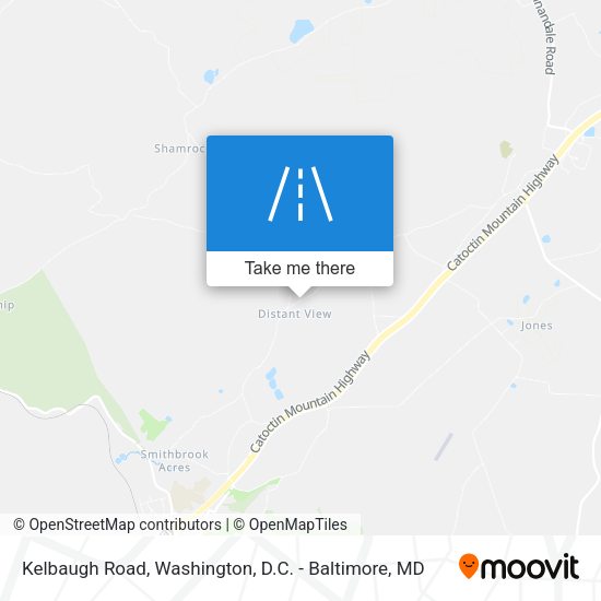 Kelbaugh Road map
