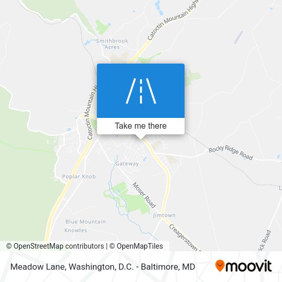 Mapa de Meadow Lane