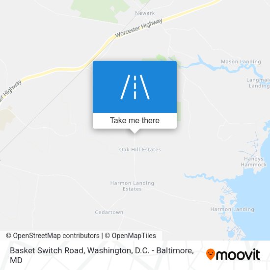 Mapa de Basket Switch Road