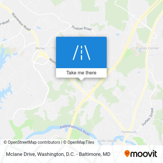 Mapa de Mclane Drive