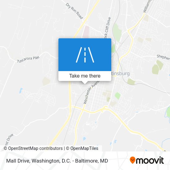 Mapa de Mall Drive