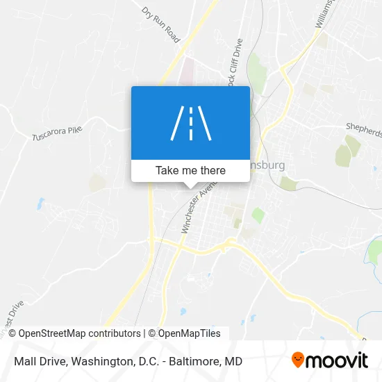 Mall Drive map