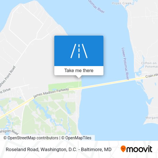 Roseland Road map