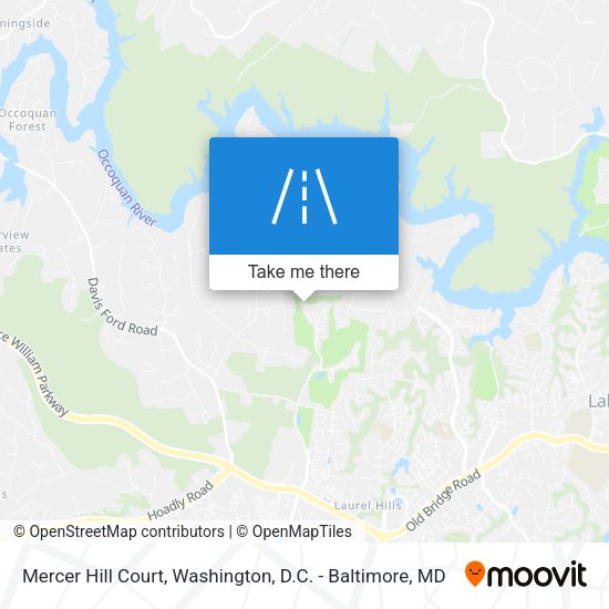 Mercer Hill Court map