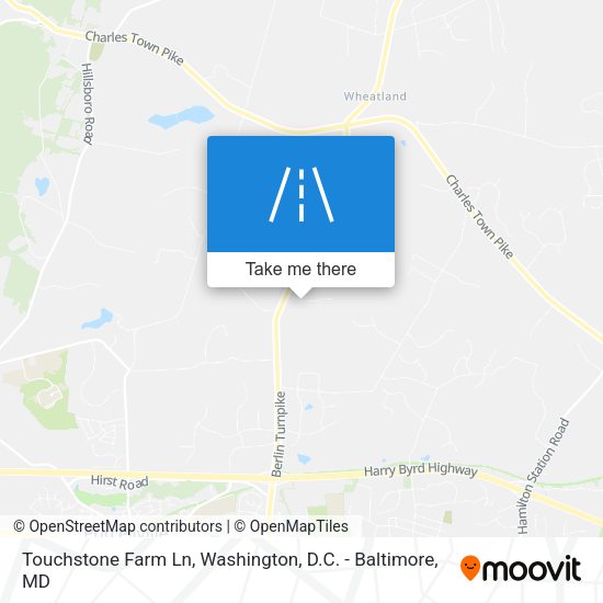 Touchstone Farm Ln map