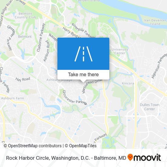 Rock Harbor Circle map