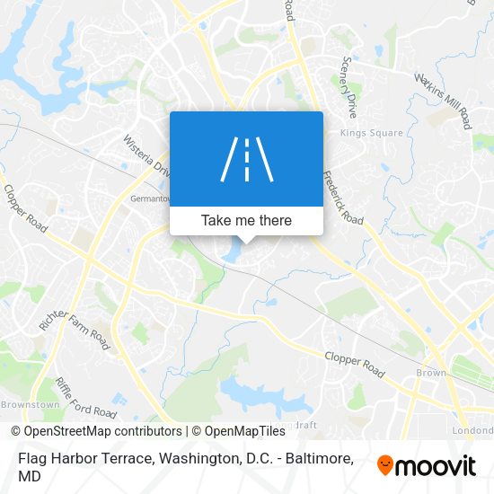 Flag Harbor Terrace map