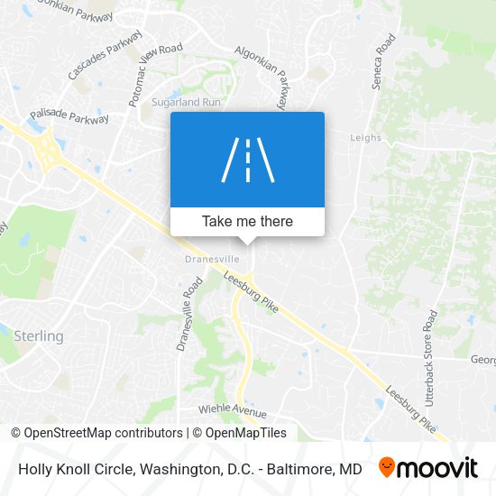 Holly Knoll Circle map