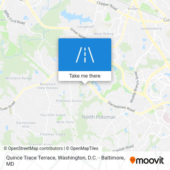 Quince Trace Terrace map