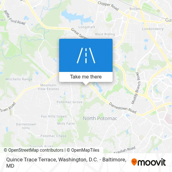 Quince Trace Terrace map
