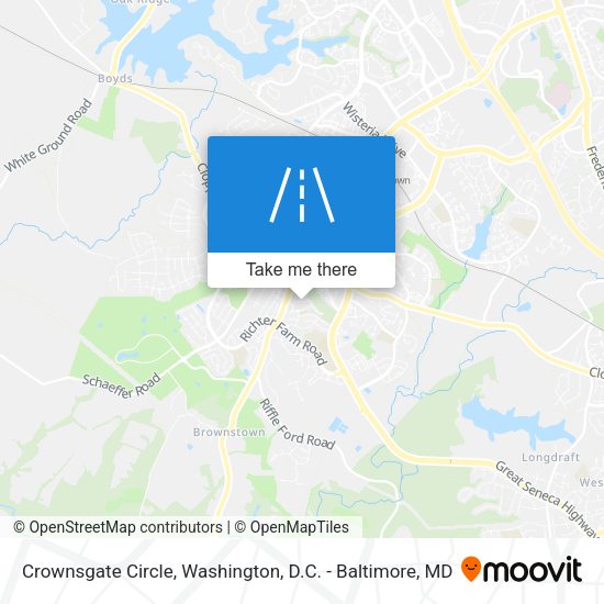 Crownsgate Circle map