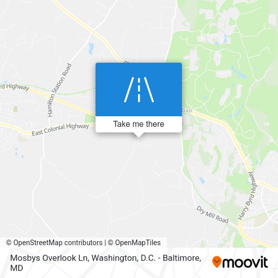 Mosbys Overlook Ln map