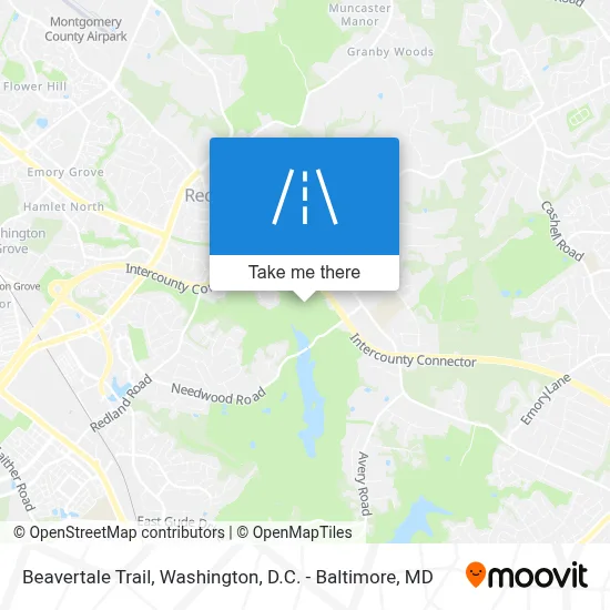 Beavertale Trail map