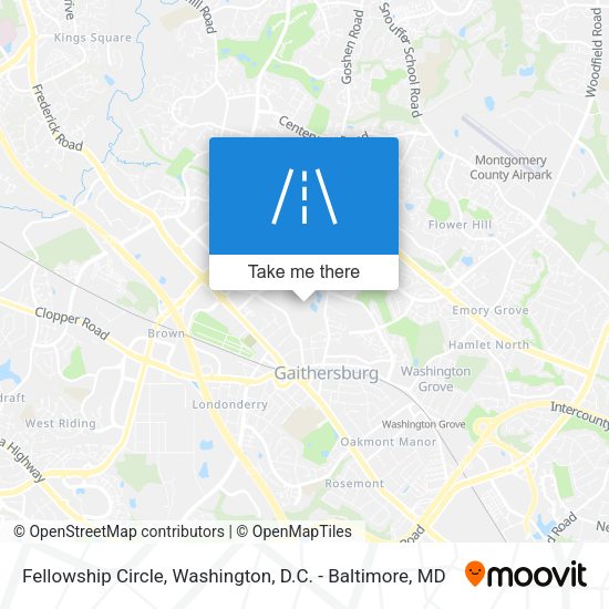 Fellowship Circle map