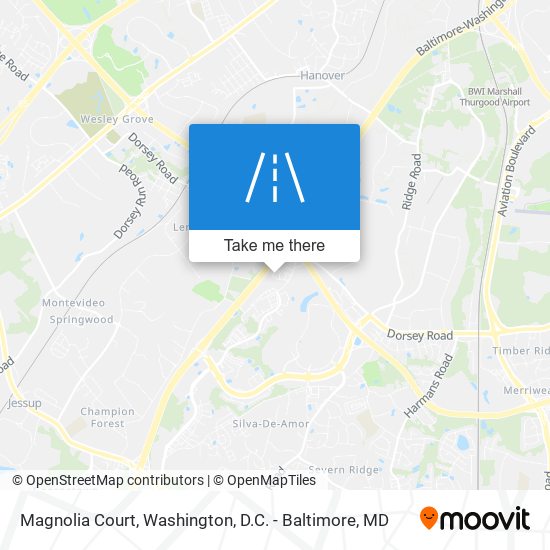 Magnolia Court map