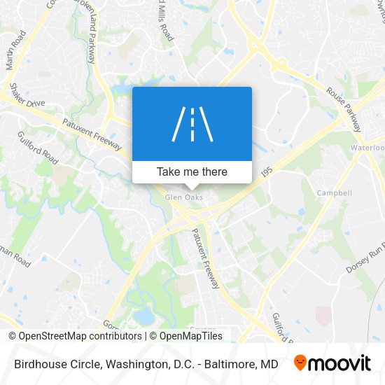 Birdhouse Circle map